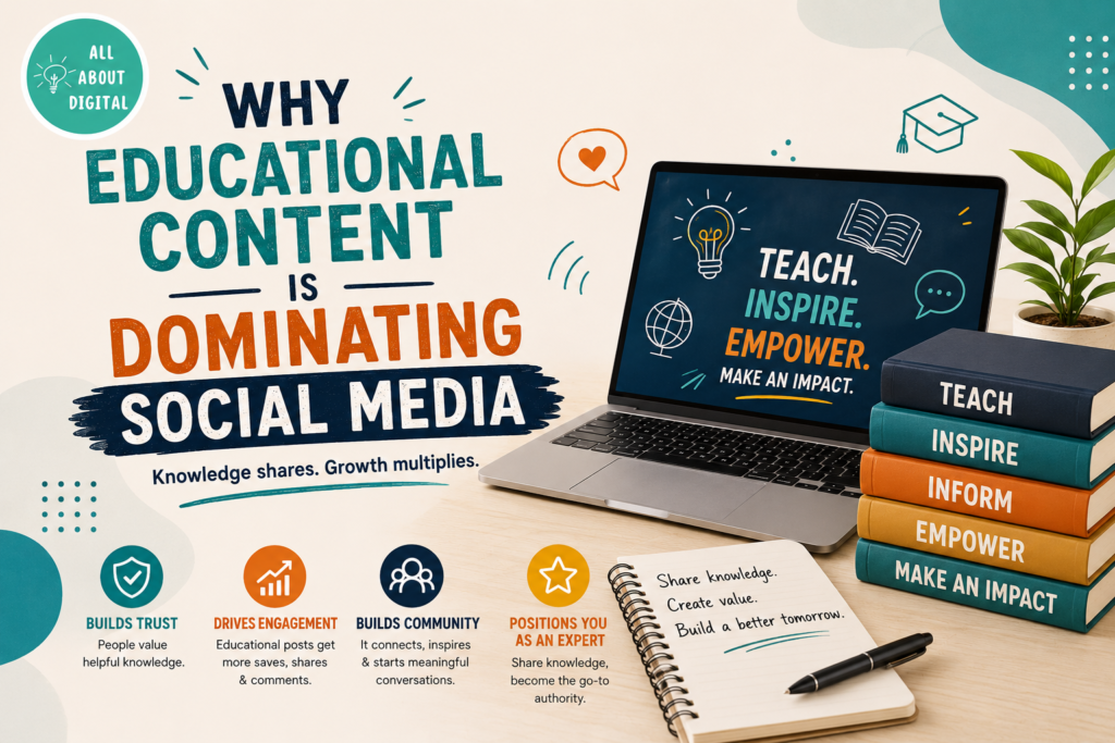 Why Educational Content Dominates Social Media